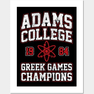 Adams College 1984 Greek Games Champions Posters and Art